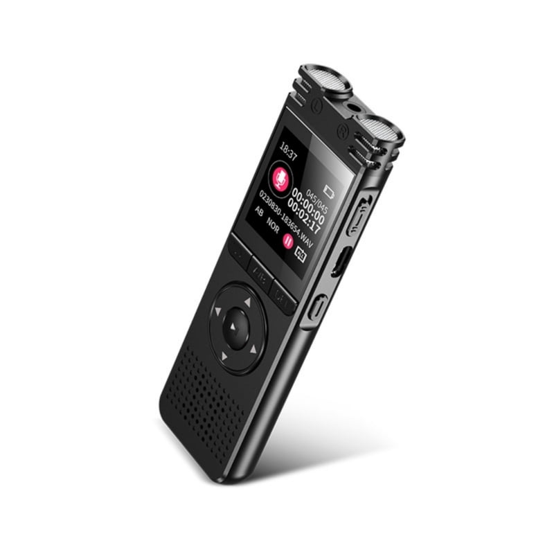 Voice Activated 32GB 64GB Video Recorders with Easy Save Sound Video Recorders for Professionals and Students
