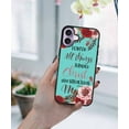 thumbnail image 5 of WIRESTER Shockproof Soft Rubber Cover Case for Apple iPhone 17 6.3" 2025, Christian Bible Verses Philippians 4:13, 5 of 5
