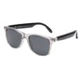 thumbnail image 4 of Eyefly Wave Prescription Ready Bluetooth Rechargeable Unisex Sunglasses, Grey Crystal, Includes Case, 4 of 8
