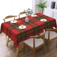 thumbnail image 2 of Rectangle Table Cloth, Scottish Clan Hay Modern Tartan Plaid Resistant Washable Tablecloth Decorative Table Cover for Dining, Indoor and Outdoor, 2 of 6