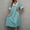 Green, variant on Women's Ice Silk Lace Trim Nightgown Short Sleeve Cooling Sleep Dress Breathable Lightweight Summer Nightshirt Loose Casual Lounge Dress Soft Comfortable Homewear for Women