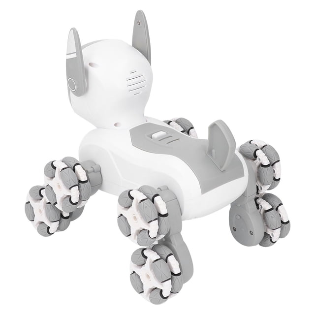 Juguete De Perro Robot Con Control Remoto, Perro Robot Educativo Interactivo De 2,4 Ghz Recargable Para Niños Y Niñas