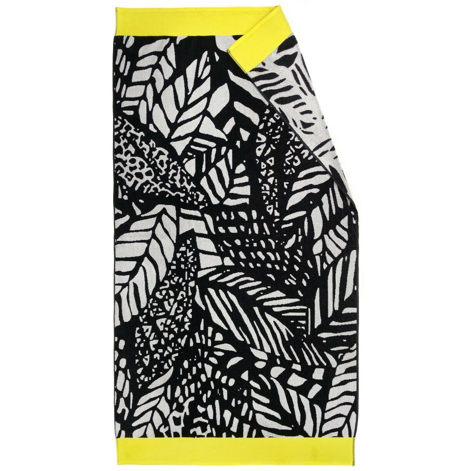 black beach towels oversized