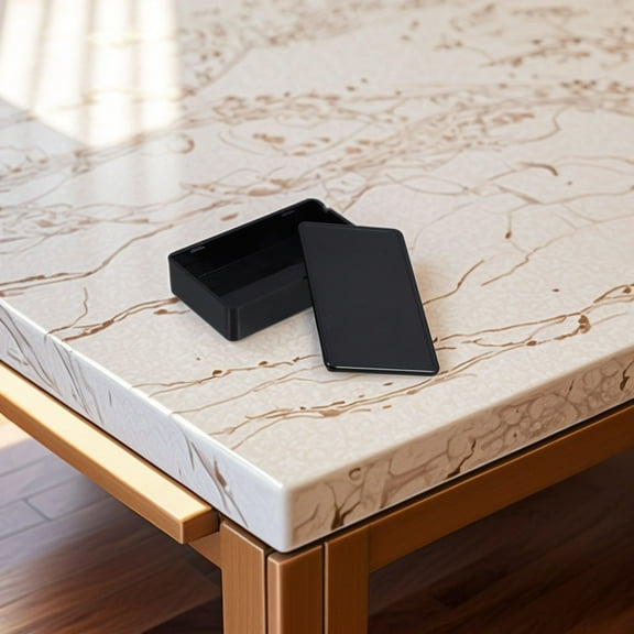 DINHEAROM Rectangular Hidden Compartment ABS 4Set 3.9x2.4x1.0in