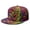Unisex Fla, variant on Elegant Bohemian Flat Brim Hat - Vintage Ethnic Floral Snapback Cap with Artistic Pattern, Unisex Adjustable Design