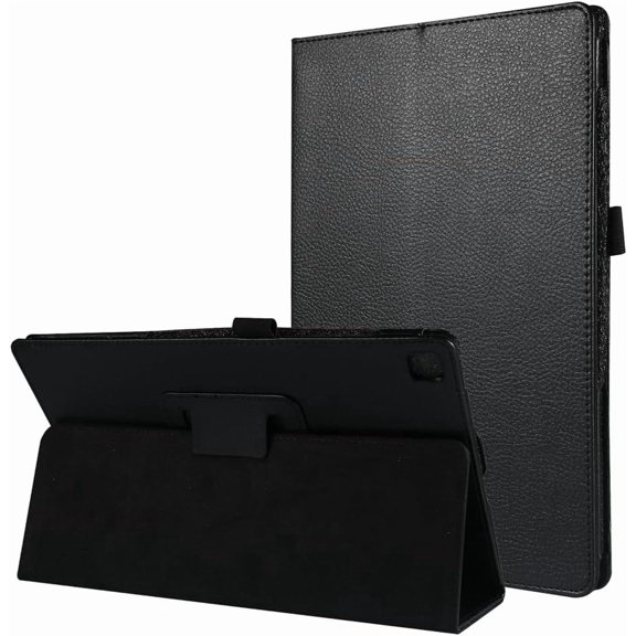 KOMI for Samsung Galaxy Tab A7 10.4 2020 T500 T503 T505 T507 Tablet Cover,Ultra Slim Lightweight Folio Stand Leather Case for Galaxy Tab A7 SM-T500 SM-T503 SM-T505 SM-T507 10.4" Black