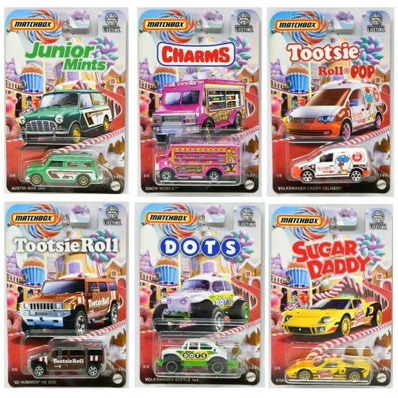 Matchbox Food Series Die Cast Vehicle Set STYLES VARY 3