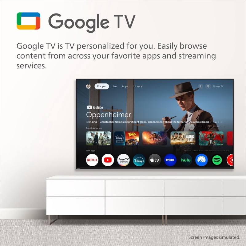 Philips 70" Class 4K Ultra HD (2160p) Google Smart LED TV (70PUL7553/F7) gallery view