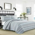 thumbnail image 1 of Nautica Home | Jettison Collection | Quilt Set-100% Cotton, Reversible, All Season Bedding with Matching Shams, Pre-Washed for Added Softness, Queen,, 1 of 2
