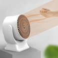 thumbnail image 3 of Fan heater small solar heater mini desktop small desktop heater home heating, 3 of 5