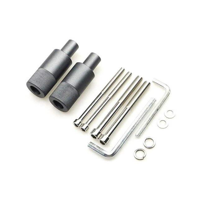 Support de Lampe Frontale Ensemble Électromobile Supports Solides Durables Kit Facile Rack Installation Compacte Accumulateur Rack de Voiture Accessoires Simples Gris