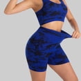thumbnail image 3 of Shorts for Women, Women's Biker Shorts High Waisted Yoga Shorts Tummy Control Camo Print Stretch Workout Running Athletic Gym Shorts, 3 of 4