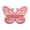 Pink, variant on Hyknon Corner Floating Shelf Wall Mounted, Wooden Space-Saving Corner Storage Shelf, Corner Display Rack for Decor Organization, Butterfly/Flower Hanging Storage Shelf for Living Room Bedroom, Blue