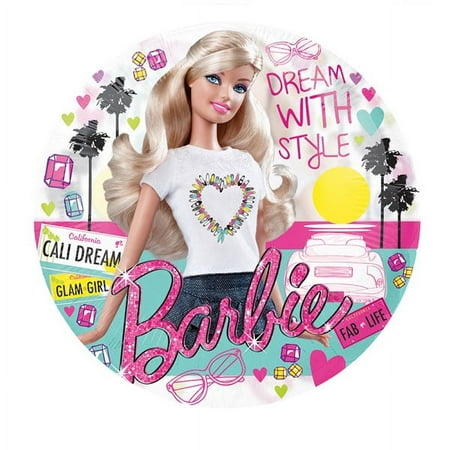 Barbie Clear Foil Mylar Balloon (1ct)