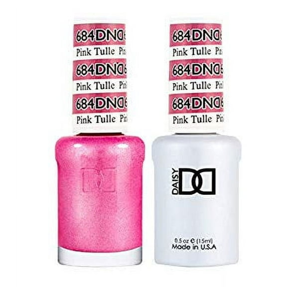 DND 684 Pink Tulle Gel & Matching Polish Set - DND Gel & Lacquer