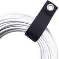 thumbnail image 5 of Heavy Duty Storage Straps by , 6 Assorted Pack 3M/3L, Hook and Loop Adjustable Strap Holder, Extension Cord Organizer Hanger for Cables, Hoses, Rope and More (Black), 5 of 5