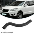 thumbnail image 3 of Manguera del radiador de Unique Bargains, manguera de calefacción del radiador, manguera de salida del radiador No.254122W000 para Hyundai Santa Fe 2015-2017, tubo de goma negro 1 Pc, 3 of 6