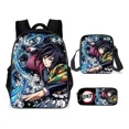 thumbnail image 1 of Demon Slayer: Kimetsu No Yaib Color Double Ghost Extresses 215 Backpack 3 Piece Set, 1 of 5