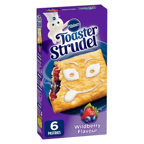 Pâtisseries de petits fruits Toaster Strudel de Pillsbury 6 pâtisseries, 326 g