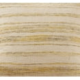 thumbnail image 3 of Fennco Styles Classic Woven Striped Cotton Throw Pillow Cover 16"W x 24"L - Yellow Cushion Case for Home, Couch, Bedroom, Living Room and Office Décor, 3 of 5
