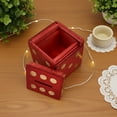 thumbnail image 6 of Enigma Dice Cube Secret Puzzle Box Money Trick Box - Red Color, 6 of 10