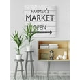 thumbnail image 6 of Marmont Hill Market Is Open White Wood Wall Art, 6 of 7