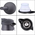 thumbnail image 3 of 2 Liter Stainless Steel Double Walled Vacuum Insulated Carafe, Press Button Top, 3 of 6
