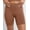 Bronzed Chestnut, variant on M Smoothing Seamless Shorty Underwear Hi Cut Lightweight Comfort Waist