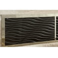 thumbnail image 5 of Furniture of America  Nols Modern 2-Piece Metal Headboard and Footboard Set Black/Chrome Full, 5 of 5
