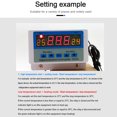 thumbnail image 2 of Mistaha High Power Digital Temperature Controller W3103 with Intelligent LED Display, Adjustable Temperature, 10A/AC110-220V, PC Material, -50~110℃ Measurement Range, -19~99℃ Control Range., 2 of 6