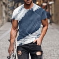 thumbnail image 1 of EGNMCR T-shirts pour Hommes T-shirts Décontractés pour Hommes Mode Imprimée Manches Courtes Col Rond T-Shirt Hauts, 1 of 4