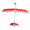 thumbnail image 2 of HILABEE Jouet Éducatif pour Enfants Planeur à Bande Élastique Avion Rouge, 2 of 7