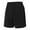 Black, variant on JTieacloth Mens Elastic Waist Shorts Men's Summer Loose Pocket Shorts Are Casual And Comfortable Breathable Sports Shorts,Black