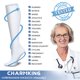 thumbnail image 5 of Calcetines de compresión CHARMKING de 15 a 20 mm Hg para mujeres y hombres, 8 pares, 5 of 7