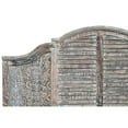 thumbnail image 4 of Taran Designs Hayden Shutter Solid Wood Queen Panel Bed in White Multicolor, 4 of 6