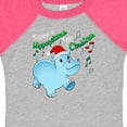 thumbnail image 4 of Inktastic I Want a Hippopotamus for Christmas Hippo in Santa Hat Boys or Girls Baby Bodysuit, 4 of 5