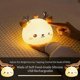 thumbnail image 4 of Night Light for Kids Rechargeable LED Bedside Lamp 7 Colors Silicone Deer Lamp Touch Birthday Gift, 4 of 5