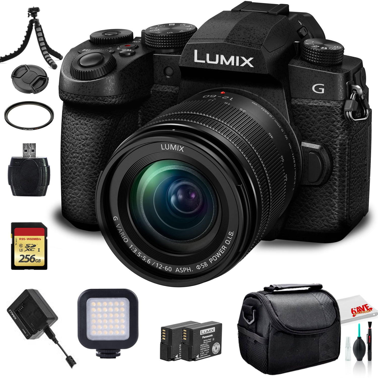 Panasonic Lumix DC-G95 Mirrorless Digital Camera +12-60mm Lens (DC