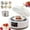 White, variant on Large Capacity 12L Probiotic Yogurt Maker Machine with Adjustable Constant Temperature Control for Homemade Fermentation