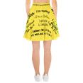 thumbnail image 2 of WORDY SWING SKIRT All-Over Print Skater Skirt, 2 of 2