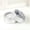 silver, variant on 3Pcs Round Velvet Jewelry Box Ring Box for Earring Necklace Bracelet Gift Box-silver-1PCS