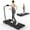 Black, variant on SWERTOY Walking Pad Running Machine Walking Machine for Home Under Desk Treadmill with LED Display and 12 Preset Programs 2.25HP Portable Treadmill Jogging Machine for Office Small Space