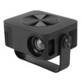 thumbnail image 1 of 1080P Portable Projector with WiFi 150ANSI Auto Keystone Correction Home Theater Outdoor LED Movie Projector for IOS  360 Degree Adjustable Stand, 1 of 7