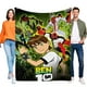 thumbnail image 1 of Ben 10 anti-pilling, suave, ligera, esponjosa y acogedora de lujo para hogar y cocina – Perfecta para niños y adultos,80X120cm, 1 of 6