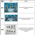 thumbnail image 2 of E List Plate Modelo Resina/Metal Recasts Miniatures (E001-E604) Gao Jiahui unisex, 2 of 2