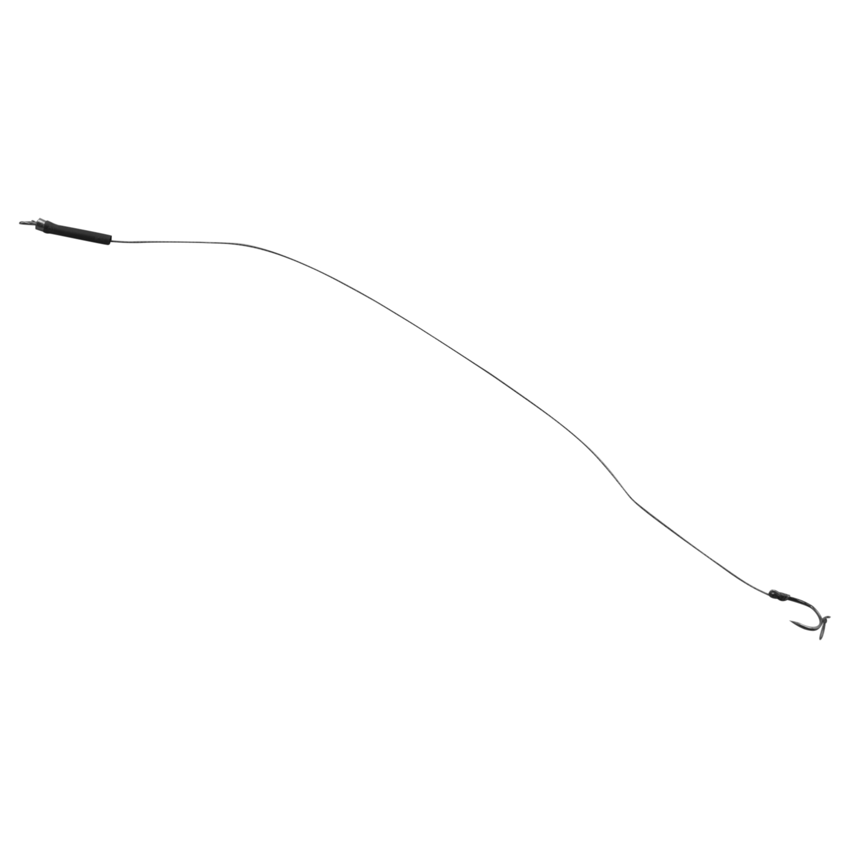 Lot de 30 bas de ligne sans ardillon pour pêche à la carpe, taille 6/8/10, tresse de 5,4 kg Lot de 30 bas de ligne sans ardillon pour pêche à la carpe, taille 6/8/10, tresse de 5,4 kg