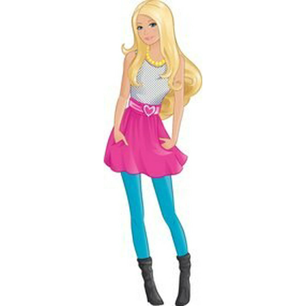 Barbie Peel and Stick Giant Wall Decal - Walmart.com - Walmart.com