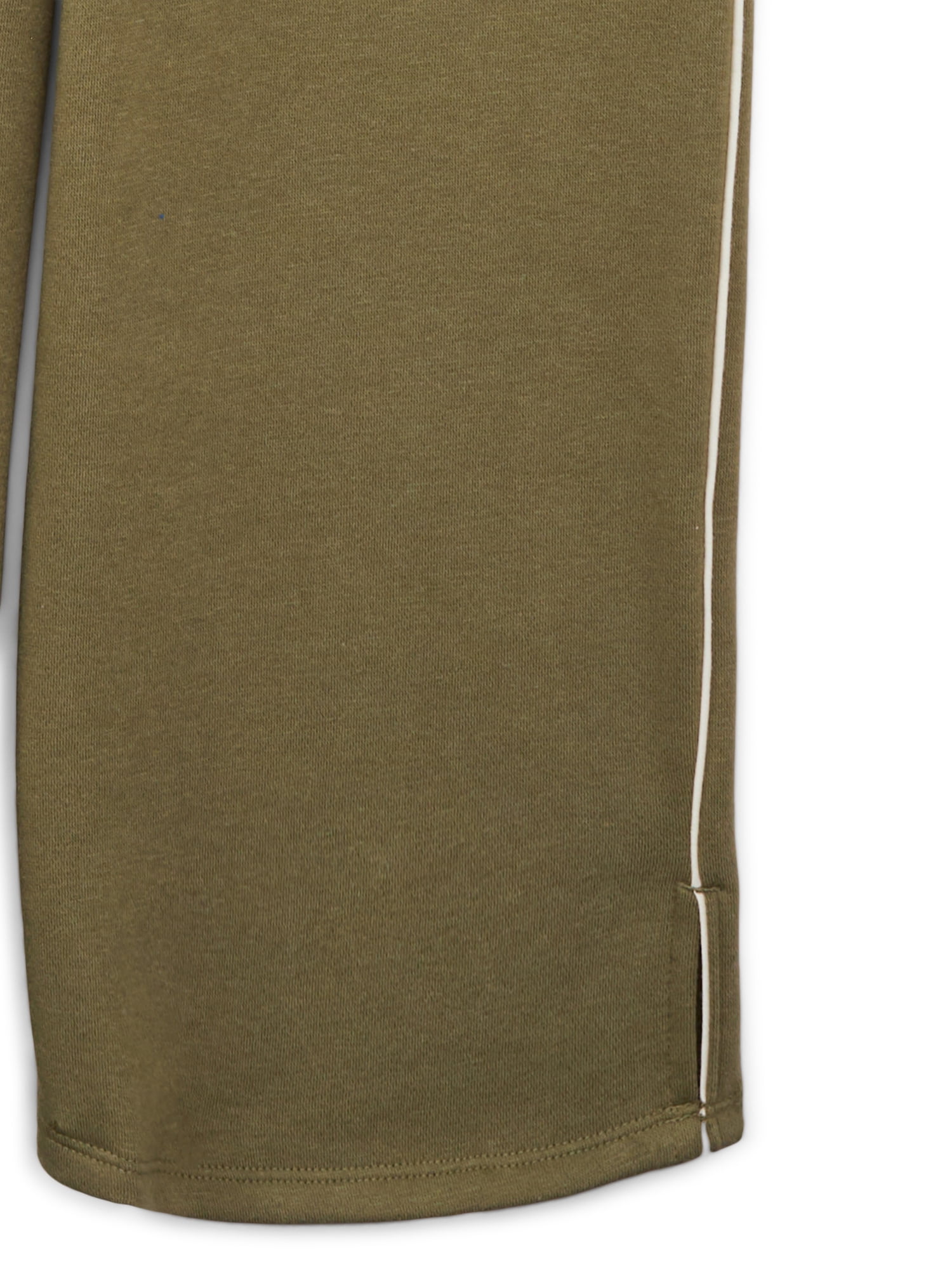 Weekend Academy Girls Rolled Waist Fleece Sweatpants, Sizes 4-18