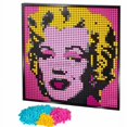 thumbnail image 3 of Blocks 31197 Marilyn Monro Pixel Art Painting Building Blocks Bricks Set Wall Decorations Toy Challenging Creative Gift For Adults Fans 240120, 3 of 7