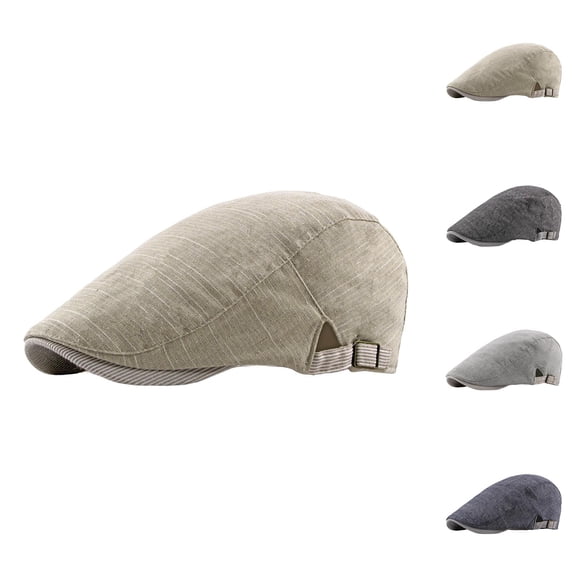 Vintage Beret Flat Cap And Beret, Red Beret, Slouchy Beret, for Solar Fan Hat Classic Wool Beret Hat for Men And Women Lightweight British Style Unisex Fashion Cap for Autumn And Spring